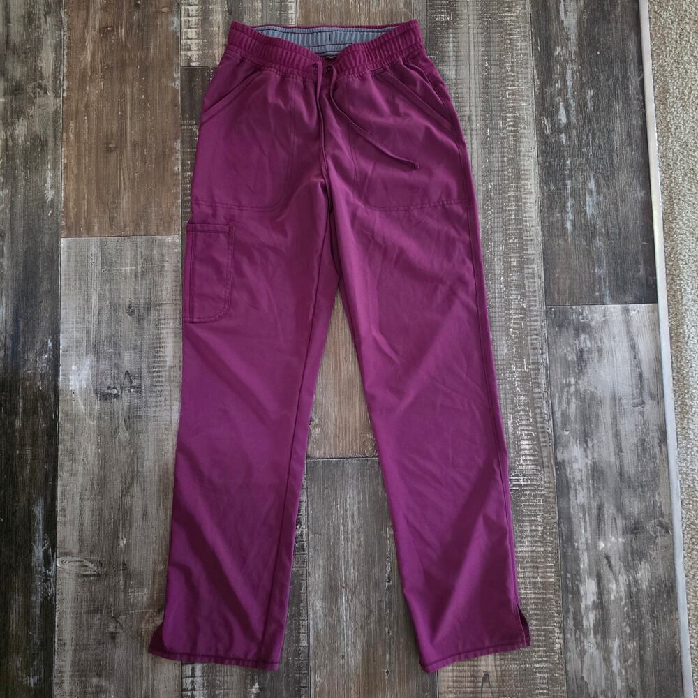 Scrubstar Premium Scrubwear Wine Scrub Pants Women's Size XS